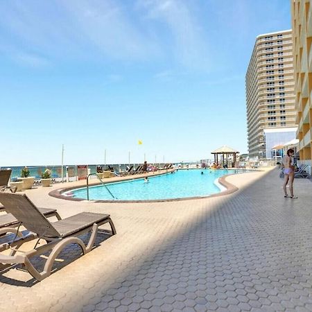 Treasure Island 707 - Gulf Front, Sunset Views, Heated Resort Pool & Hot Tub! Panama Stadt Exterior foto
