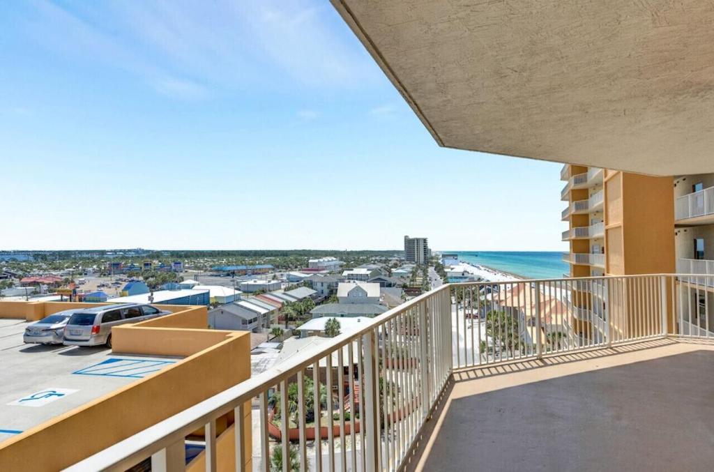 Treasure Island 707 - Gulf Front, Sunset Views, Heated Resort Pool & Hot Tub! Panama Stadt Exterior foto