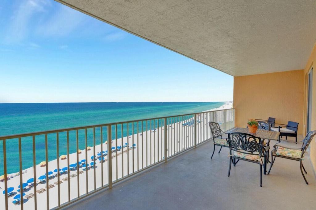 Treasure Island 707 - Gulf Front, Sunset Views, Heated Resort Pool & Hot Tub! Panama Stadt Exterior foto